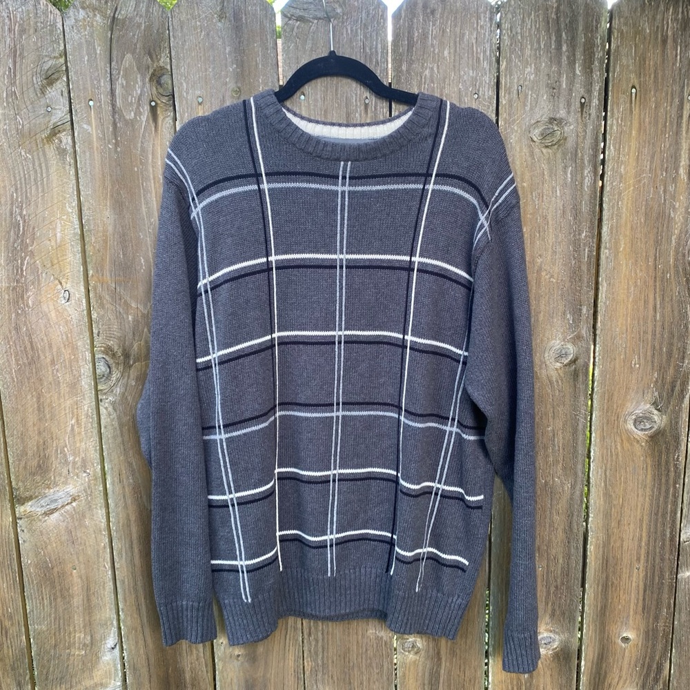 Oscar De La Renta | Men’s Crewneck Sweater Large